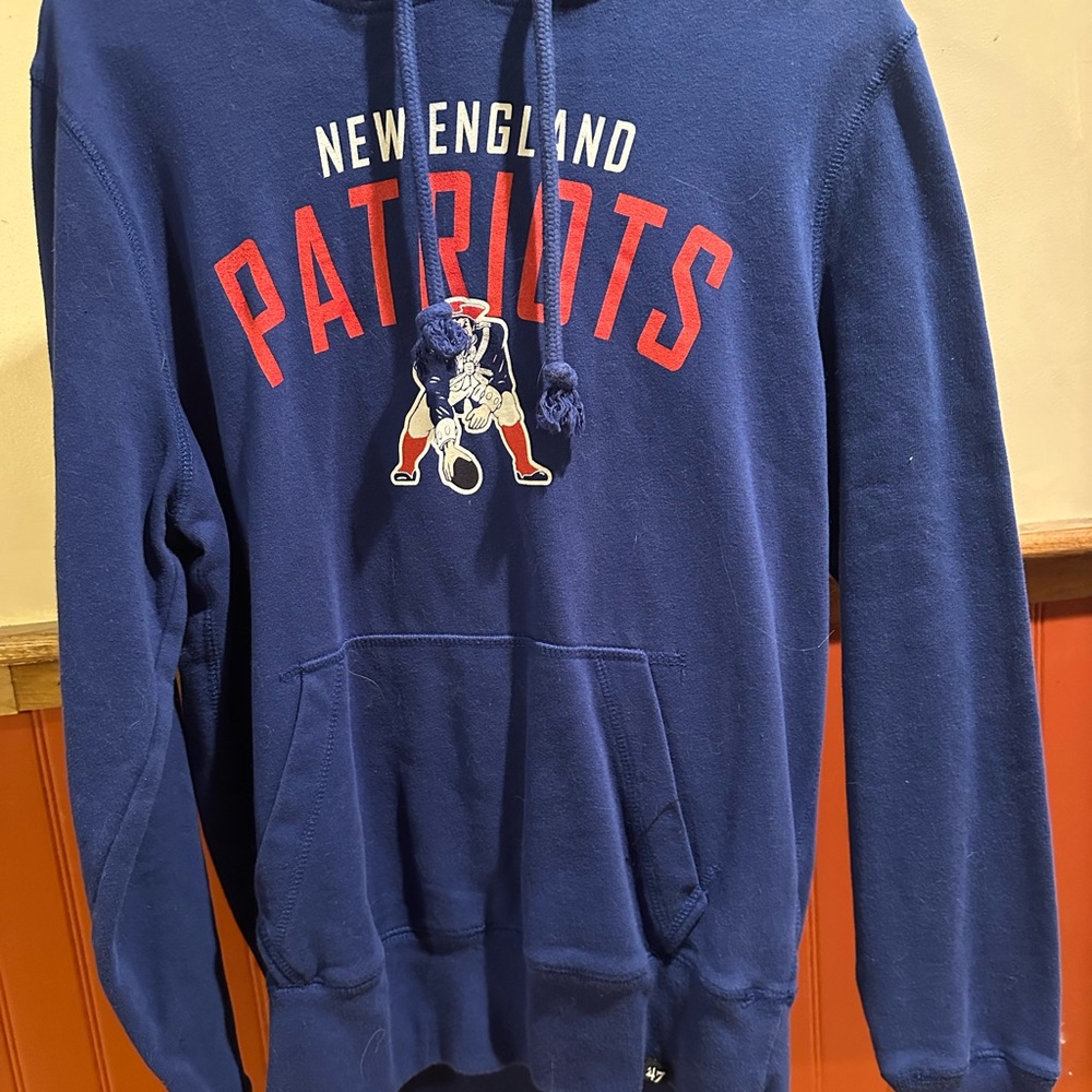 New England Patriots Blue Hoodie